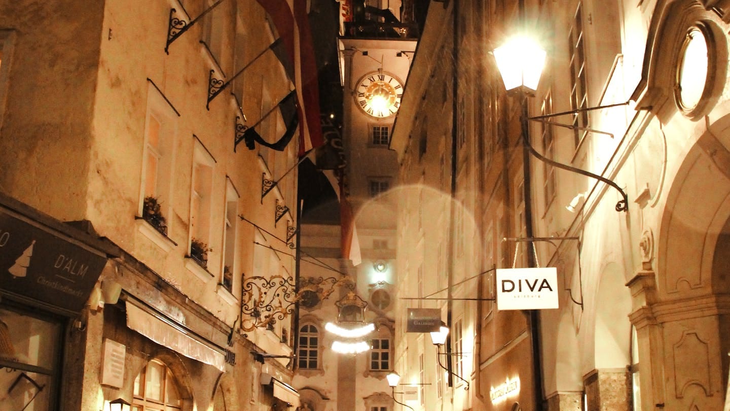 Utsikt över Salzburg